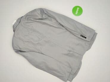 kurtka szara zara: Marynarka dla mężczyzn, rozmiar XL — 4