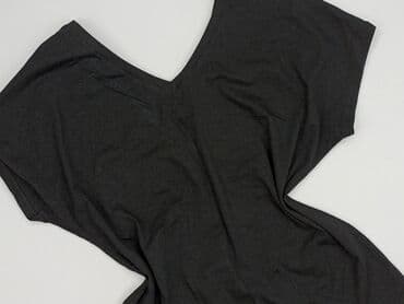 bluzka czarna z dekoltem v: Bluzka damska, rozmiar 3XL — 1