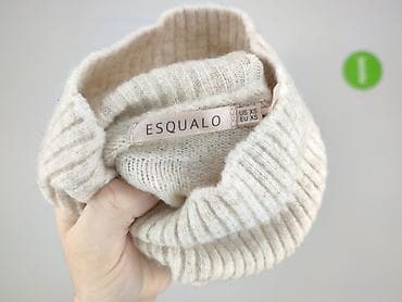 sweter smog: EsQualo, Golf damski, rozmiar XS — 4