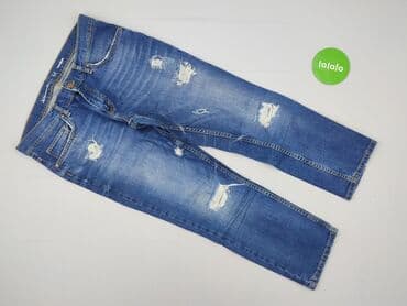 czarne legginsy push up legginsy podkreślające pośladki: Jeansy damskie, M — 2