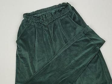 lycry: Velour, Spodnie materiałowe damskie, rozmiar L — 1