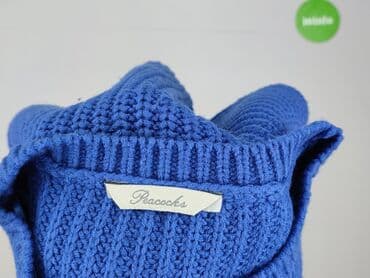 kurtka zimowa damska we wzory: Peacocks, Sweter damski, S — 4