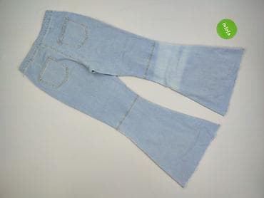 dzwony z dziurami: Jeansy damskie, rozmiar S — 3