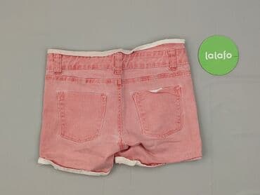 różowe szorty jeansowe damskie: Szorty damskie, rozmiar XS — 3