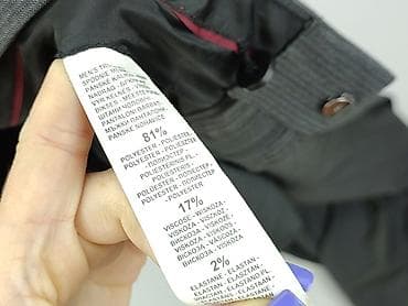 pull bear marynarka: Męskie spodnie garniturowe Reserved, rozmiar 52 - Krój: elegancki — 4