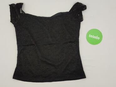 czarne bluzki z krótkim rękawem allegro: River Island, Жіноча блуза, розмір XS — 3