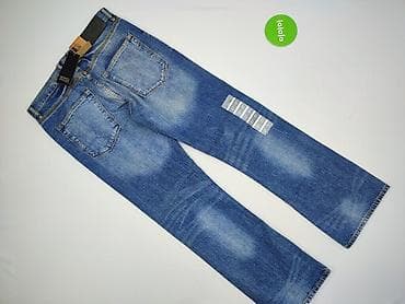 only blue behaviour jacket: Marks & Spencer, Jeansy dla mężczyzn, rozmiar M — 3