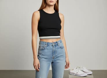 bershka spodnie dresowe: Bershka, Top damski, rozmiar XS — 7