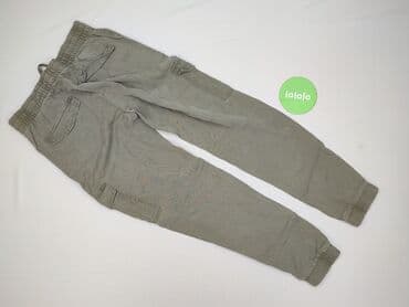 spodnie cargo damskie hm: H&M, Spodnie materiałowe damskie, rozmiar 2XS — 3