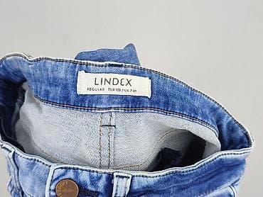 hooligans bluzy: Spodnie jeansowe, Lindex, 8 lat, 128, stan - Bardzo dobry — 4