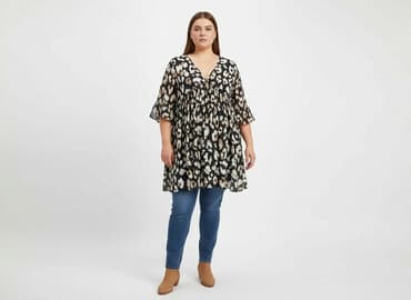 sukienka na chrzest dla mamy karmiącej allegro: Sukienka damska, rozmiar 5XL — 6