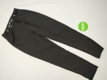 hello kitty czarne spodnie: Spodnie materiałowe damskie, rozmiar S — 4