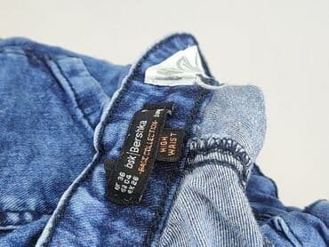 krótkie spodenki jeansowe bershka: Bershka, Szorty damskie, rozmiar S — 4