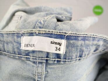 skinny zimowe ciepłe dżinsy: Sinsay, Jeansy damskie, rozmiar XS — 4