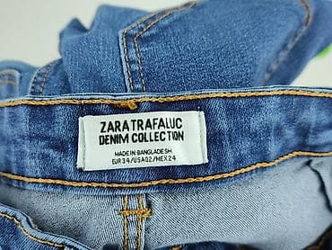 jeansy proste: Zara, Jeansy damskie, rozmiar XS — 4