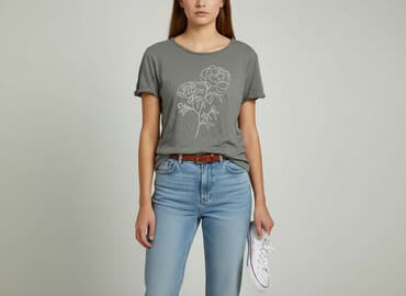 t shirty damskie plny lala: Sinsay, T-shirt damski, rozmiar L — 1