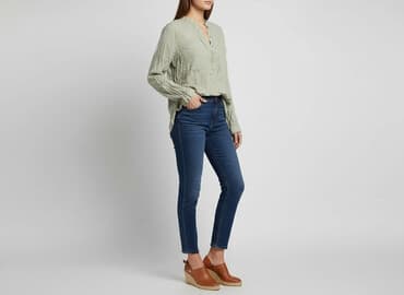 tunika koszulowa reserved: Bluzka damska, rozmiar L — 1