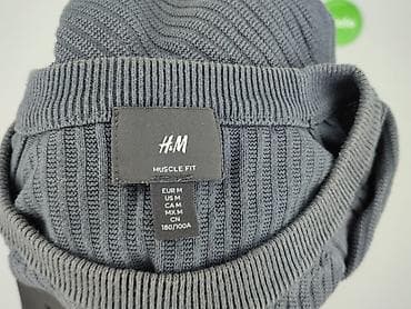 hm bluza niebieska: H&M, Sweter dla mężczyzn, rozmiar M — 5