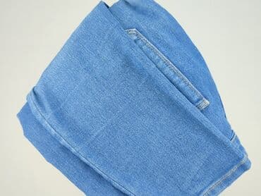 woskowane jeansy z wysokim stanem: Jeansy damskie, rozmiar M — 5