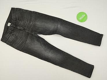 skarpety ecco: Spodnie jeansowe, Zara, 11 lat, 152, stan - Idealny — 2