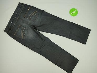 grey denim jeans: C&A, Jeansy damskie, rozmiar M — 3