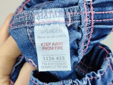 gucci dla niemowląt: Spodnie jeansowe, Marks & Spencer, 1-3 m, stan - Bardzo dobry — 4