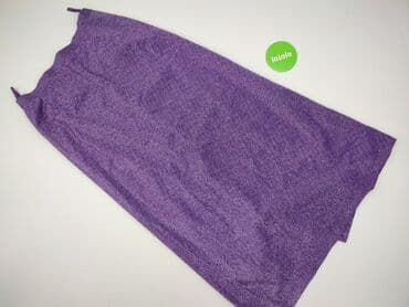 spódnice srebrne plisowane: Women`s skirt, size 2XL (EU 44) — 2
