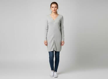 kurtki zimowe damskie wyprzedaż sinsay: Sinsay, Kardigan damski, rozmiar XS — 7