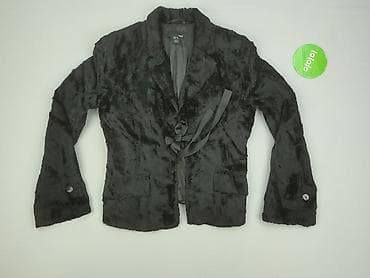 top lniany hm: H&M, Marynarka damska, rozmiar M — 2