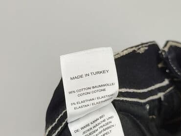 zalando czarne jeansy damskie: Jeansy damskie, rozmiar M — 5