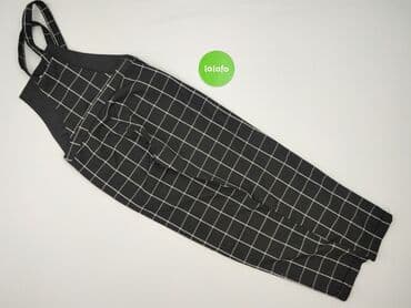 spodnie serduszka by o la la czarne: Ogrodniczki damskie, rozmiar M — 2