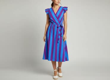 sukienki kopertowe dla puszystych: Imię, Sukienka damska, rozmiar XL — 5