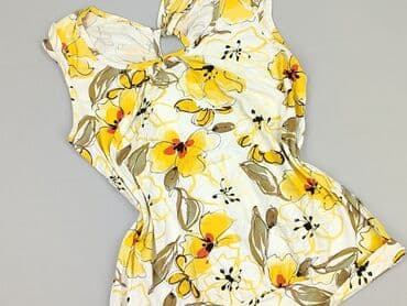 żółte bluzki z krótkim rękawem: Bluzka damska, rozmiar XL — 1