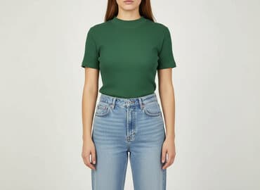 mock neck t shirty: House, T-shirt damski, rozmiar L — 1