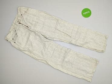 Women: Material trousers for women, size L — 2