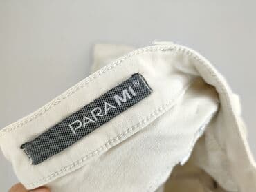 kremowe jeansy: Jeansy damskie, rozmiar M — 4