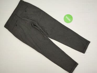 spodnie w paski pull and bear: PULL&BEAR, Material trousers for women, size M — 4