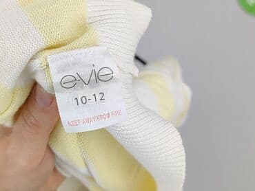 bluzka żółta w czarne paski: E-vie, Bluzka damska, rozmiar L — 5