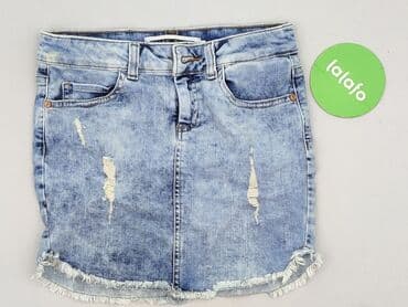 jeansowe spódniczka z guzikami noisy may: Noisy May, Spódnica damska, rozmiar XS — 1