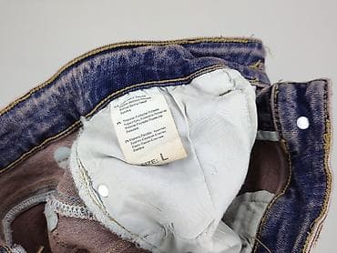 pull and bear mom fit: Jeansy damskie, rozmiar L — 5