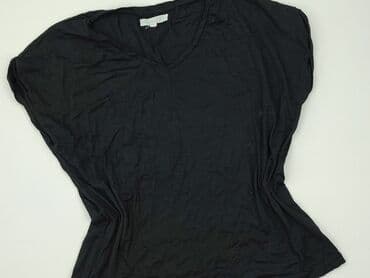 czarne t shirty w serek damskie: T-shirt damski, rozmiar L — 1