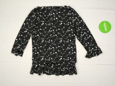 bluzka czarna z dekoltem v: Amisu, Women's blouse, size XS — 4