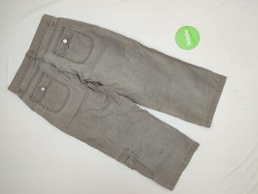 spodnie z wysokim stanem dla niskich: Spodnie materiałowe damskie, S — 3