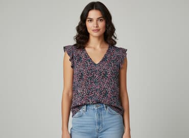 smyk bluzki dziewczęca: Sinsay, Bluzka damska, rozmiar 2XS — 6