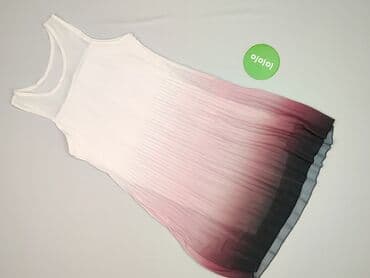 prosta sukienka z plisowanym dołem: Sukienka damska, rozmiar S — 2