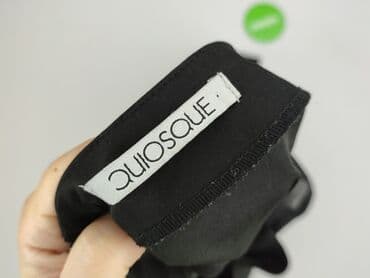 czarna sukienka z przezroczystymi rękawami: QUIOSQUE, Women`s dress, size M — 5