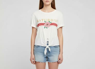 max mara wekend t shirty: H&M, T-shirt damski, rozmiar S — 7