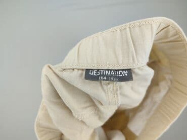 spodnie woskowane beige: Spodnie jeansowe, Destination, 14 lat, 164, stan - Idealny — 4