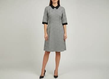 sukienki z żakietem dla puszystych: Sukienka damska, rozmiar S — 1