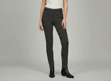 krótkie spodenki w pracy a bhp: Spodnie materiałowe damskie, rozmiar S — 5